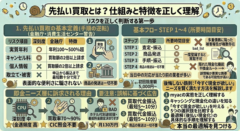 先払い買取とは？仕組みと特徴を正しく理解
