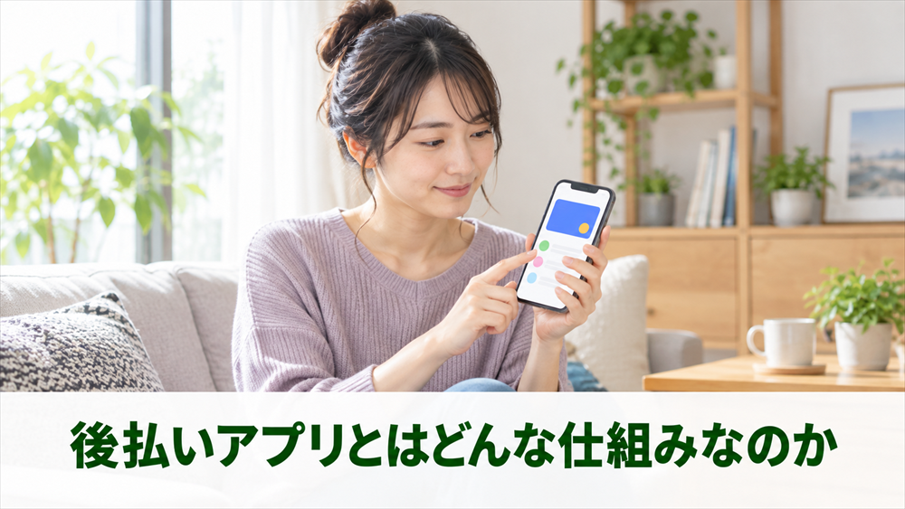 後払いアプリとはどんな仕組みなのか