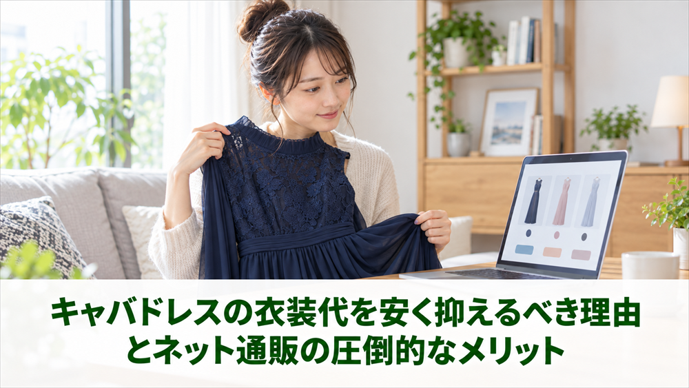キャバドレスの安い通販サイトを選ぶときの価格帯の目安