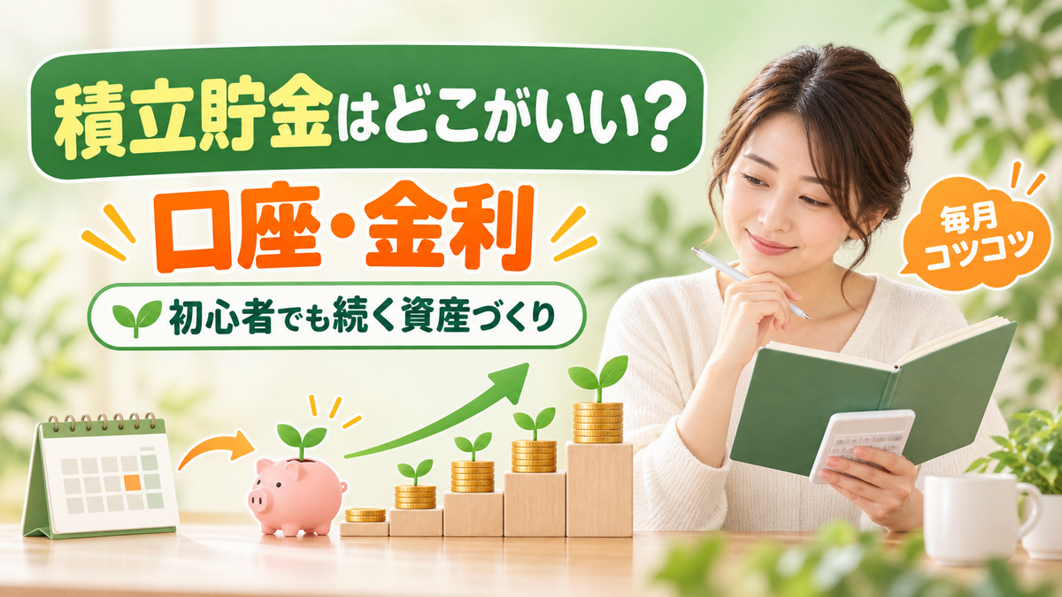 積立貯金で失敗しない自動化のコツズボラな人でも自然にお金が貯まる裏技