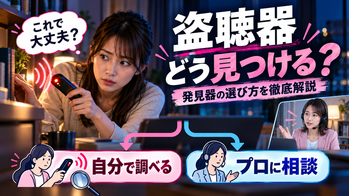 盗聴器発見器の仕組みとスマホアプリの真実失敗しない見つけ方を徹底解説