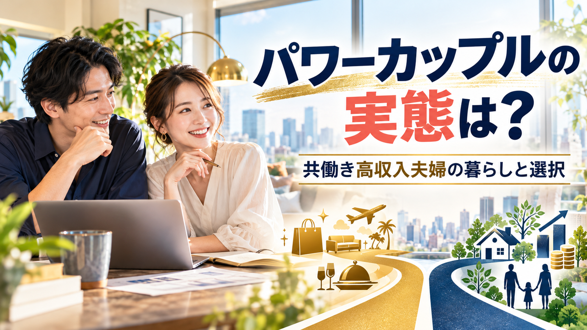 パワーカップルという生き方に悩む人へ現実と向き合うヒント