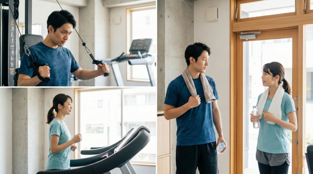 ジムの出会いは「狙わない」が正解!