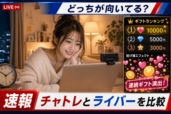 チャットレディ ライバー 比較