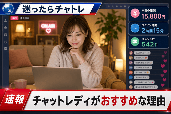 チャットレディ おすすめな理由