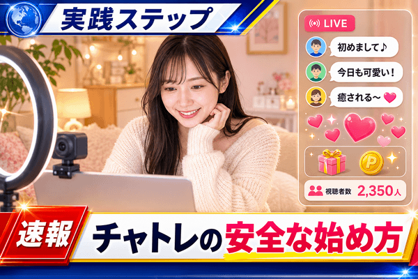 チャットレディ 安全な始め方