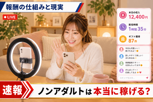 チャットレディ ノンアダルトは稼げる?