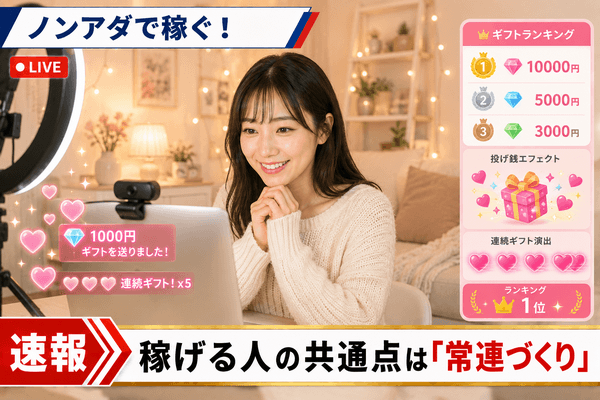 チャットレディ ノンアダルトで稼ぐ人の特徴
