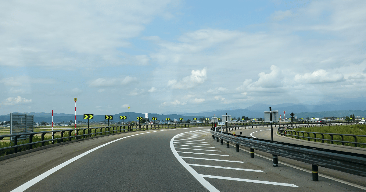 福島県での長距離にわたる調査